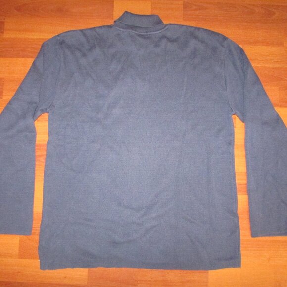 GUESS? Jeans Dark Blue Polo Sweater - Large - Picture 9 of 9